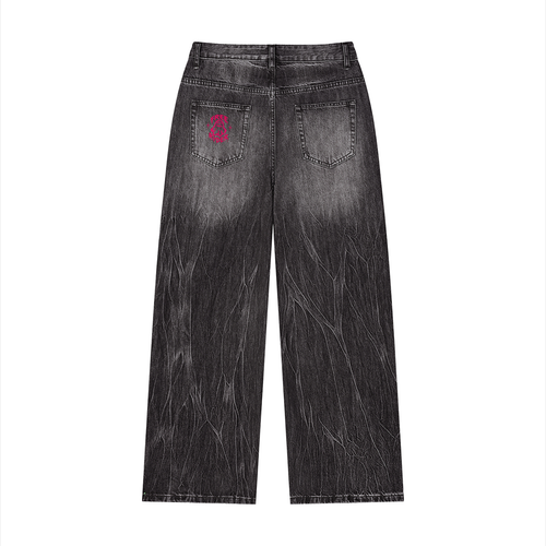 Freeryder black baggy jeans